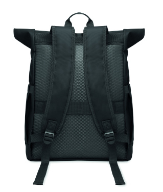 Logotrade Geschäftsgeschenke das Foto: Rolltop-Rucksack 600D RPET